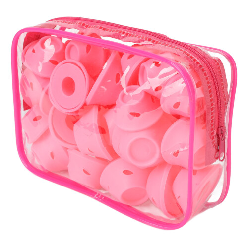 Rullo Capelli Silicone Senza Calore Set Casa Viaggio 1