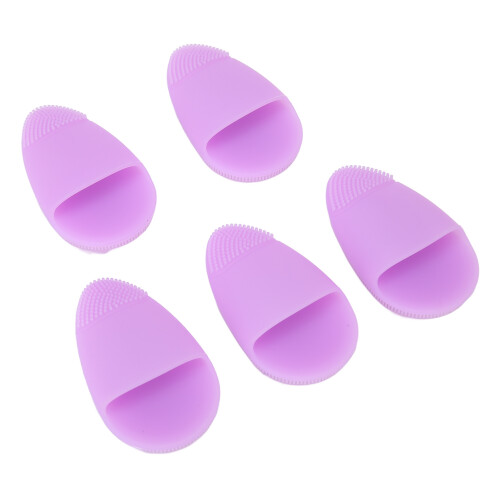5pcs Silicone Face Exfoliating Brush 1