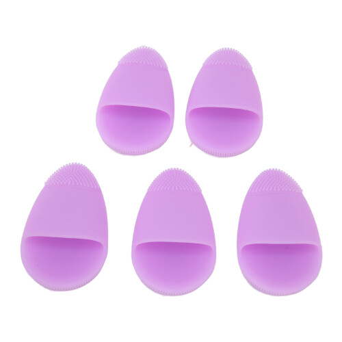 5pcs Silicone Face Exfoliating Brush 2
