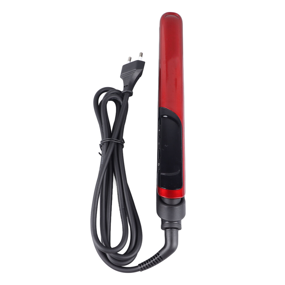 Hair Straightener Ceramic Digital Temperature Display Curling Iron