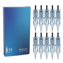 (1205RS) 10x Einweg-Nadeln Salon Royal Blue 1209RS