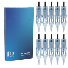 (1203RS) 10x Einweg-Nadeln Salon Royal Blue 1209RS