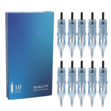 (1207RS) 10x Einweg-Nadeln Salon Royal Blue 1209RS