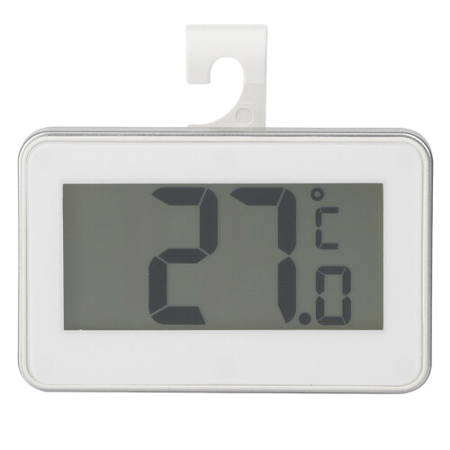 High Accuracy Waterproof Electronic Thermometer White Fridge