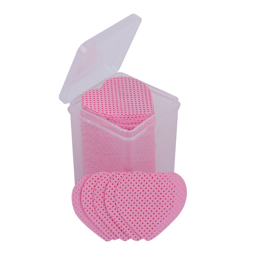 Pink (Pink) 200Pcs Lint Free Nail Wipes Polish Remover Pad