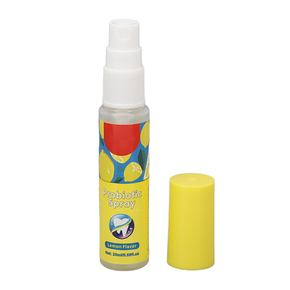 20ml Lemon Scent Oral Spray Herbal Cleaning for Bad Breath