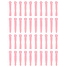(20) 40 Stk. orthodontische Ligaturbänder O-Ring, hypoallergen