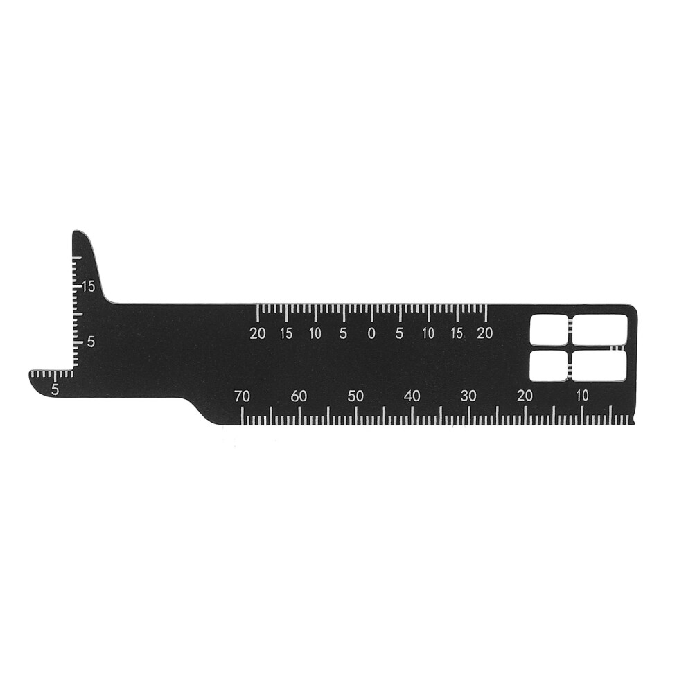 Metal Dental Span Ruler Double Sided Dentistry Tool 461605418544