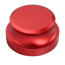 Aluminum Record Weight Clamp for LP Vinyl (Red)