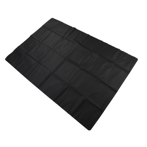 Großes PU-Leder-Erdungsmatte 5m Kabel Schwarz 1
