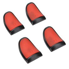 L2 R2 Extended Grips Soft Touch PS4 Controller Extenders (Red)