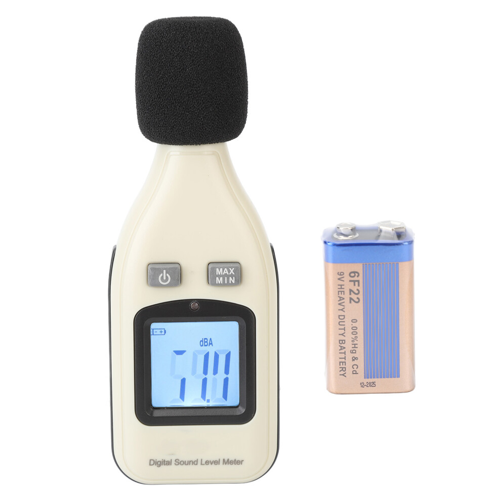 Decibel Meter 30-130Db Backlit Sound Level Meter For Household Office 461605416960