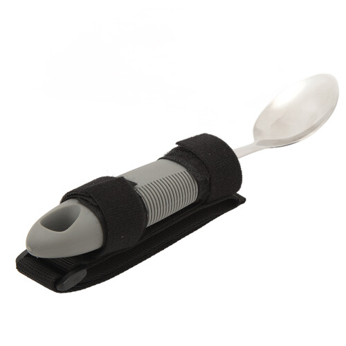 Adaptiver Löffel aus Edelstahl mit Wellgriff 1