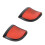 L2 R2 Extended Grips Soft Touch PS4 Controller Extenders (Red) 2
