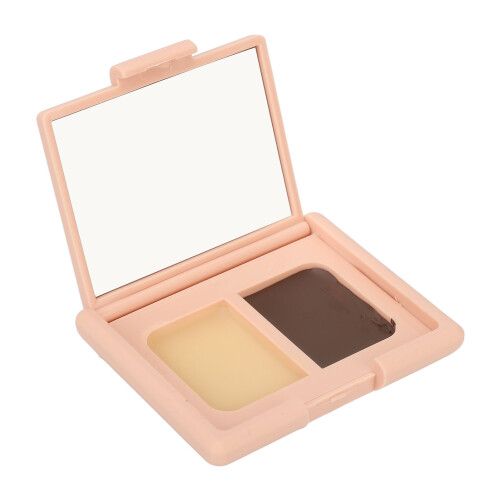 2 Color Waterproof Brow Cream with 2 Brushes 2