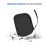 Black Anti Shock Travel Case for PS4 Bluetooth Handle 5