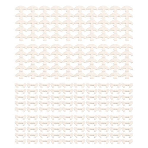 100pcs Thin Silk T-Zone Mask Paper Disposable Soft Sheet