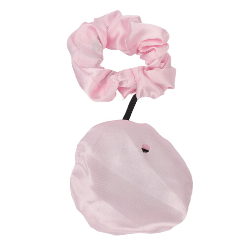 (Pink) Waterdicht Drinkdeksel Scrunchie Set Roze