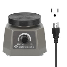(US Plug 110V) Dental-Labor-Vibrator mit Rundplatte, Geschwindigkeitsregler