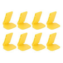 8pz blocco masticazione raggi X resistente al calore giallo