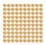 (Gold) 100 Stk Dreadlock Perlen Strass Gold Haarringe 5