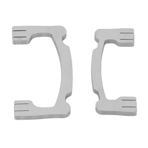 2x Polijststrips Houder RVS 2