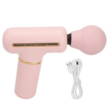 (Pink) Mini-Muskelschlagmassierer 4-Gang Vibration Blau