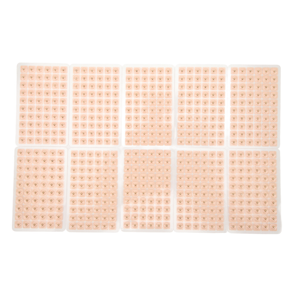 600pcs Ear Bead Sticker Ball Shape Acupuncture Detox