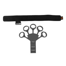 (Gray) Silikon-Fingertrainer, Handkraft & Carpal Tunnel