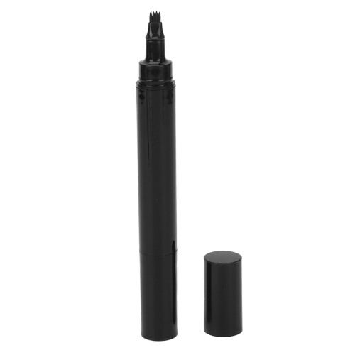 2-in-1 wasserdichter Bartstyling-Stift, doppelseitig, schwarz 1