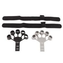 Fingertrainer-Set, 6 Stufen, weiches Silikon
