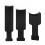 3 Pcs Balayage Board with Teeth Hair Dye Brush 1