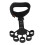(Black) Esercitatore Dita Mano in Silicone Anticarpale 5
