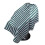 Waterproof Green Stripe Barber Cape Adjustable 2