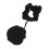 (Black) Wiederverwendbarer Glasbecher-Deckel Scrunchie Gelb 5