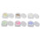 6 Boxes Nail Art Glitter Powder Mixed Superfine Manicure 3
