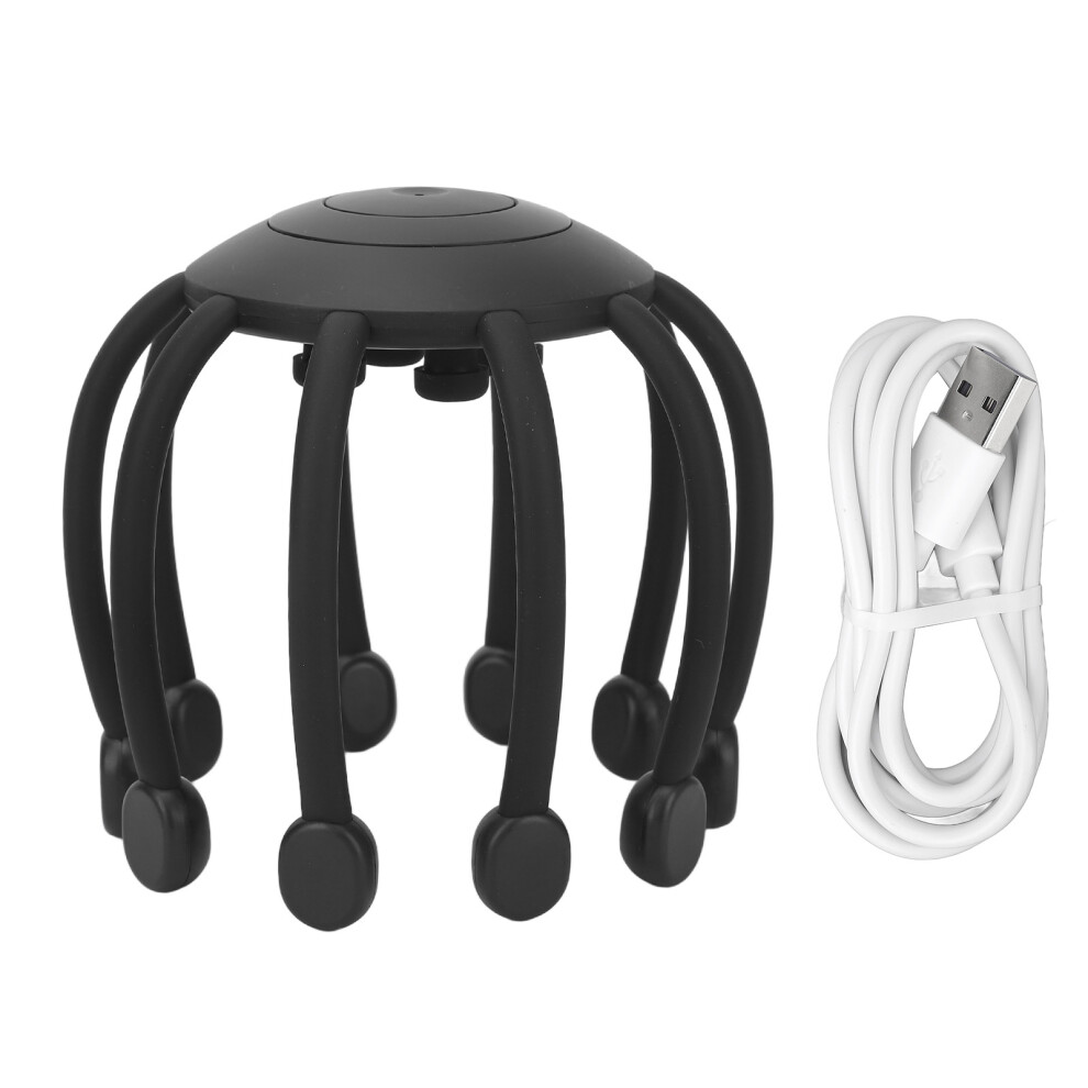 5 Mode Wireless Head Massager 10 Strength Vibration