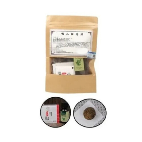30pcs Belly Button Patch Wormwood Herbal Navel Slimming Disposable