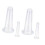 (White) 4 Pezzi Coppa Suzione Silicone Liquido Massaggio Facciale 3