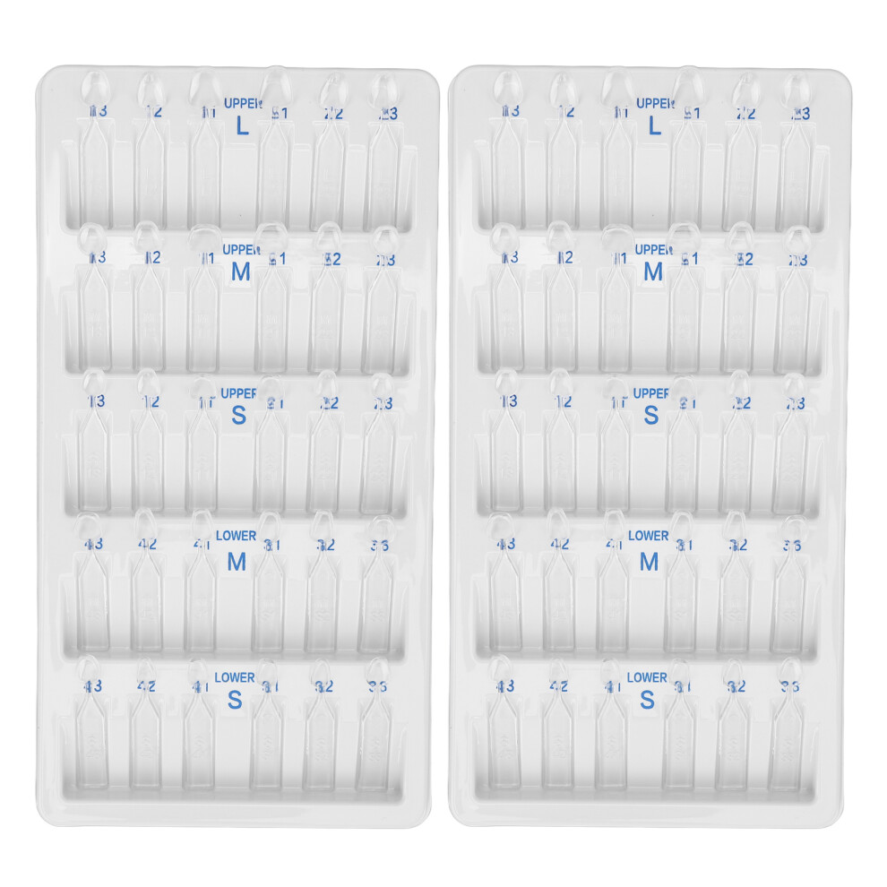 60pcs Heat Resistant Dental Veneer Template Set for Dentists