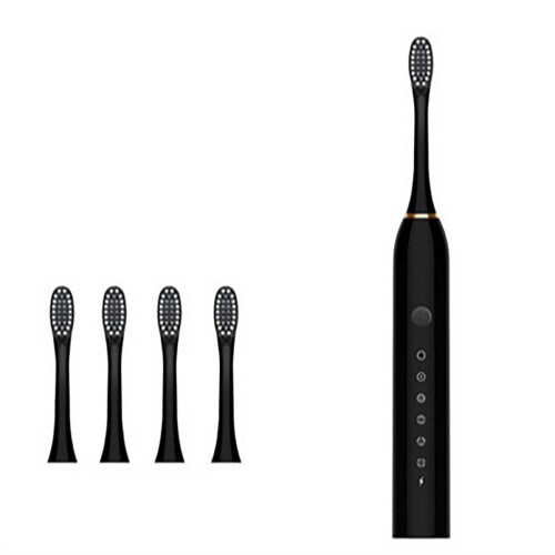 Electric Toothbrush 6 Vibration Waterproof USB Rechargeable