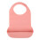 Waterproof Reusable Silicone Bib for Elderly Pink 1