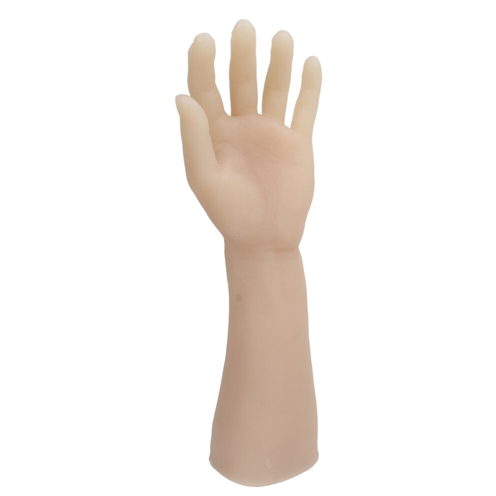 (Left Hand) Tattoo Practice Silicone Arm Left Hand Realistic Training