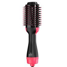 Hair Dryer Brush Adjustable Temp Oval Negative Ion Electric