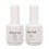 Set Base Top Coat Gel UV Brillante Resistente Manicure 1