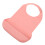 Waterproof Reusable Silicone Bib for Elderly Pink 2