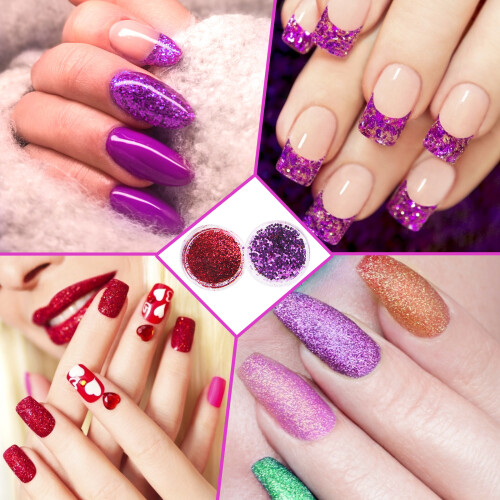 Set Gel Unghie 10 Colori con Accessori DIY 1