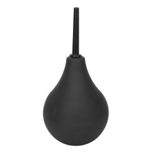 Anal-Dusche PVC Weich Schwarz Wiederverwendbar Darmreinigung