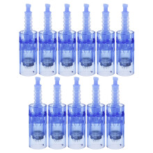 (36 Pins) 11 Stk Microneedling-Nadeln Blaue Kartuschen für A6 36 Pins
