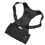 (Black L) Magnetic Shoulder Back Support Belt Posture Corrector Beige 2